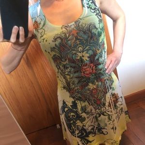 Punk Rock Ocean Blue Dress